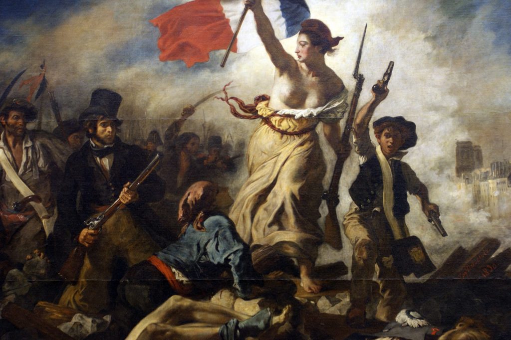 eugene delacroix_ le 28 juillet._la_liberte guidant le peuple